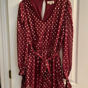 Garnet and Gold Boutique Romper short